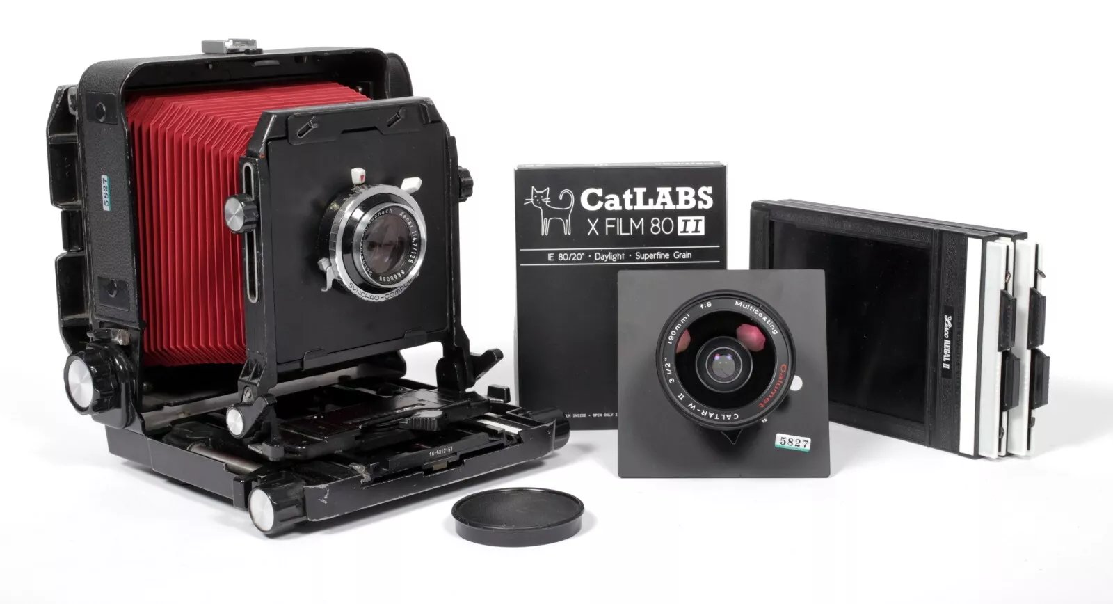 Toyo 45AR 4X5 Camera w/ 135mm + 90mm Schneider lenses + Holders +